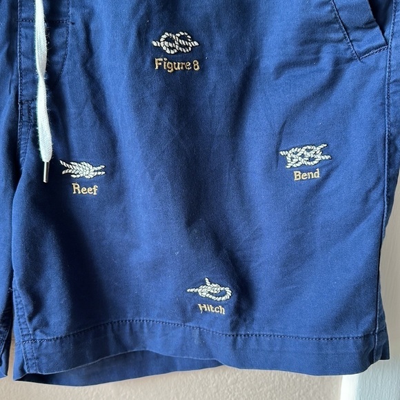 POLO RALPH LAUREN Classic Fit Nautical Knots Drawstring Shorts - Picture 4 of 8